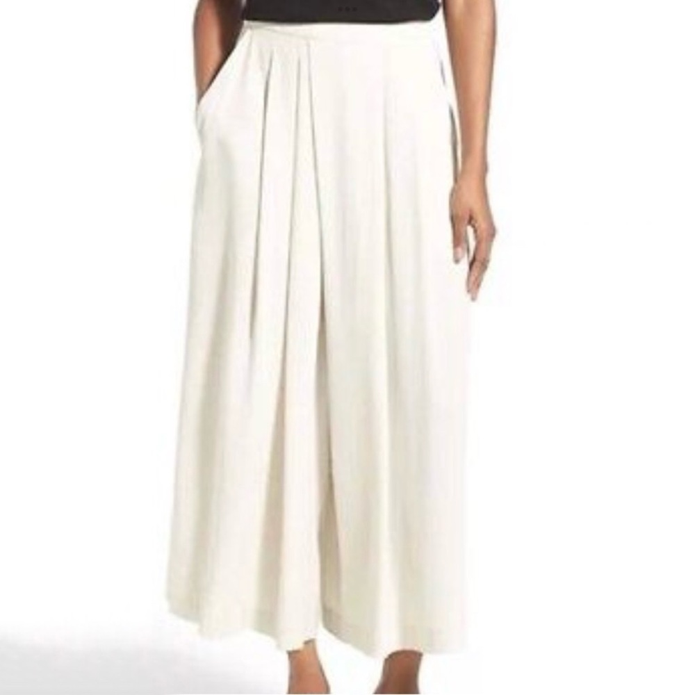 Eileen Fisher Silk Cross Over Pants